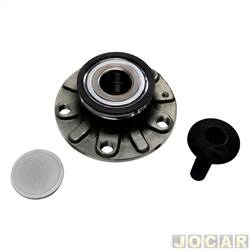Cubo de roda - Nakata - Golf 1.4/2.0 2013 at 2018 - com rolamento - para modelos com ABS - 5 furos - traseiro - cada (unidade) - NKF 8160