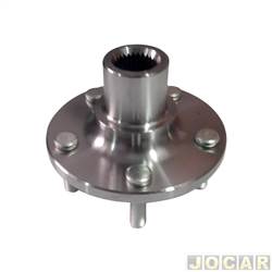 Cubo de roda - Nakata - <b>Ford Focus Hatch Titanium 2.0 16V PowerShift Flex de 2013 at 2015</b> - Focus 2013 at 2019 - sem rolamento - 5 furos - dianteiro - cada (unidade) - NKF 8193