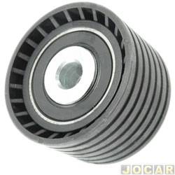 Rolamento guia e apoio da correia - <b>Renault Clio Hatch Expression 1.6 16V Hi-Flex 4P de 2004 at 2008</b> - Mgane/Scenic/Clio/Sandero/Logan 1.6 16V  - Estriada - cada (unidade)