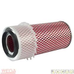 Filtro de ar do motor - Wega filtros - Defender 2.4/2.5 turbo diesel 1993 até 2011 - cada (unidade) - JFA0514