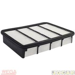 Filtro de ar do motor - Wega Motors - <b>Mitsubishi Galant 2.5 V6 gasolina 4P de 1997 at 2005</b> - Galant 2.0/2.5 1994 at 2005 - cada (unidade) - JFA0574