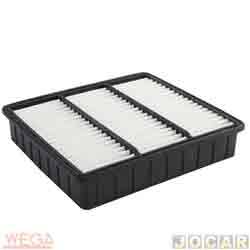 Filtro de ar do motor - Wega Motors - Colt 1.3/1.6/1.8 12V 1992 at 1996 - cada (unidade) - JFA0596