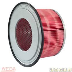 Filtro de ar do motor - Wega Motors - <b>Asia Hi-Topic STD 2.7 de 1993 at 1997</b> - HiTopic 2.7 diesel 1993 at 1997 - cada (unidade) - JFA984/1