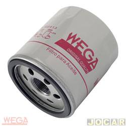 Filtro de leo - Wega filtros - Captiva 3.6 V6 24V 2008 em diante - cada (unidade) - WO133
