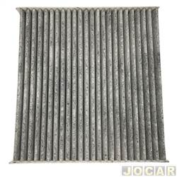 Filtro da cabine - Wega Motors - <b>Renault Kwid Life 1.0 12V SCe Flex 4P de 2017 at 2021</b> - Kwid 1.0 2017 em diante - carvo ativado - cada (unidade) - AKX1215/C