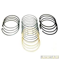 Anel de segmento - Frontier - <b>Fiat Palio Hatch EX 1.0 mpi 16V Fire 4P de 2002 at 2003</b> - Palio/Weekend/Siena 1.0 Fire 2001 at 2006 - standard - cada (unidade) - 23184