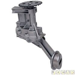 Bomba de leo - Indisa - <b>Renault Clio Hatch Expression 1.6 16V Hi-Flex 4P de 2004 at 2008</b> - Clio 1.6 16v 1999 at 2010 - Megane 1.6 16v 1999 at 2006 - engrenagem 24 dentes - cada (unidade) - 70193