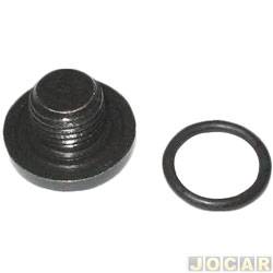 Bujo do leo do crter - Jahu - <b>Chevrolet Astra Hatch GL 1.8 MPFI 2P de 1998 at 2001</b> - Astra 1999 at 2011 - Vectra 1997 at 2011 - (com anel vedador) - cada (unidade) - 05720-5