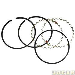 Anel de segmento - Frontier - <b>Renault Clio Hatch Expression 1.6 16V Hi-Flex 4P de 2004 at 2008</b> - Scenic/Clio 1.6 16v - 1999 em diante - stander - cada (unidade) - 20162