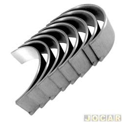 Bronzina da biela - Frontier - <b>Fiat Palio Hatch 1.8R Flex 4P de 2007 at 2010</b> - Corsa 1.0/1.4/1.6 1994 at 2002 - Palio/Strada/Dobl 1.8 - standard - cada (unidade) - 22545