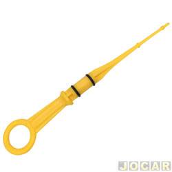 Vareta do leo - <b>Renault Clio Hatch Expression 1.6 16V Hi-Flex 4P de 2004 at 2008</b> - Clio 1.6 16V/Scenic/Megane - pequena toda de plstico - cada (unidade)