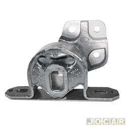 Coxim do motor - Axios - <b>Ford Ka SP 1.0 mpi de 2006 at 2007</b> - Ka 1997 at 2007 - lado do passageiro - cada (unidade) - 86006-5