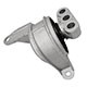 Coxim do motor - Axios - Chevrolet Astra Hatch GL 1.8 MPFI 2P de 1998 at 2001 - Astra/Zafira - 1999 at 2012 - com suporte - lado do passageiro - cada (unidade) - 86312-7