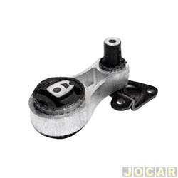 Coxim do motor - Jahu - <b>Ford EcoSport Titanium 2.0 16V Flex PowerShift de 2012 at 2017</b> - Ecosport 2012 em diante - cmbio - traseiro - cada (unidade) - 08743-1