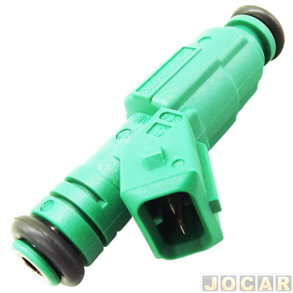 Bico injetor - Bosch - Astra/Zafira 2.0 16v SFI 1999 até 2005 - verde - cada (unidade) - 0280155930