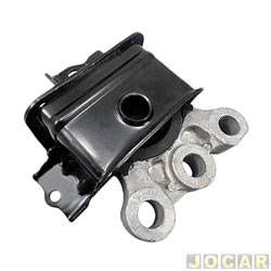 Coxim do motor - Jahu - <b>Chevrolet Onix Hatch Effect 1.4 8V SPE/4 cmbio manual Flex 4P de 2014 at 2016</b> - Onix 2012 at 2016 - dianteiro - cada (unidade) - 32450-5