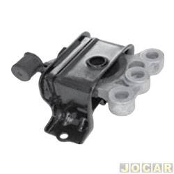 Coxim do motor - Jahu - <b>Chevrolet Onix Hatch Effect 1.4 8V SPE/4 cmbio manual Flex 4P de 2014 at 2016</b> - Onix 2012 at 2016 - cada (unidade) - 32458-1