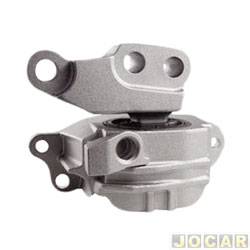 Coxim do motor - Jahu - <b>Jeep Renegade Custom 4X2 1.8 16V cmbio manual Flex de 2017 at 2019</b> - Renegade/Toro 2016 at 2019 - com suporte - lado do passageiro - cada (unidade) - 58676-7