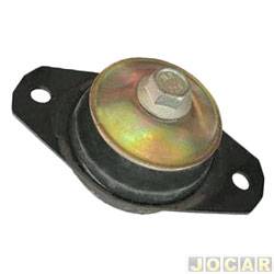 Coxim do motor - Jahu - <b>Fiat Palio Hatch EX 1.0 8V Flex 2P de 2005 at 2007</b> - Palio 2004 em diante - modelo original - dianteiro - lado do passageiro - cada (unidade) - 59096-2