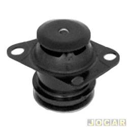 Coxim do motor - Jahu - <b>Fiat Palio Hatch 1.5 mpi 4P lcool de 2002 at 2003</b> - Palio 2000 at 2006 - modelo original - dianteiro - lado do motorista - cada (unidade) - 62341-7