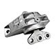Coxim do motor - Jahu - Fiat Idea Essence Dualogic Plus 1.6 16V Flex de 2012 at 2016 - Idea/Palio/Strada 2005 em diante - E-torq - dianteiro - lado do passageiro - cada (unidade) - 63371-3