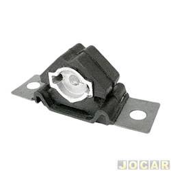 Coxim do motor - Jahu - <b>Fiat Dobl HLX 1.8 8V Flex de 2006 at 2009</b> - Idea/Doblo 2001 em diante - refil - dianteiro - lado do passageiro - cada (unidade) - 68051-9