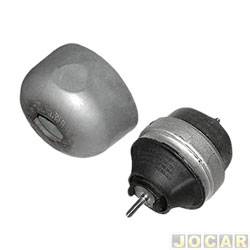 Coxim do motor - Jahu - <b>Audi A4 Sedan 2.4 V6 30V 4P de 1998 at 2001</b> - Audi A4/A6 1998 at 2001 - Passat 1999 at 2005 - hidrulico com copo - dianteiro - lado do passageiro/motorista - cada (unidade) - 72196-0