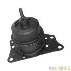 Coxim do motor - Jahu - <b>Volkswagen Fox 1.6 8V SP Total Flex 4P de 2004 at 2007</b> - Fox/Polo 2003 em diante - sem suporte - dianteiro - cada (unidade) - 74067-1