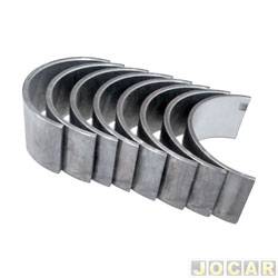 Bronzina da biela - Frontier - <b>Fiat Palio Hatch ELX 1.0 mpi 2P de 1998 at 2000</b> - Uno 1995 em diante/Palio 1996 em diante 1.0 8/16v fire flex - 0,25 - 32X19,5X22,5 - jogo - 22634