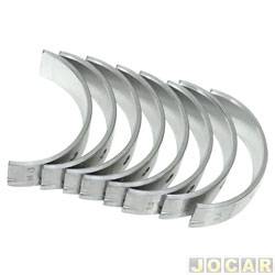 Bronzina da biela - Frontier - <b>Fiat Dobl HLX 1.8 8V Flex de 2009 at 2011</b> - Corsa 1.0/1.4/1.6 1994 at 2002 - Palio/Strada/Doblo 1.8 - 0,50 - cada (unidade) - 22547