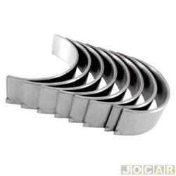 Bronzina da biela - Frontier - <b>Fiat Palio Hatch EX 1.0 mpi 8V Fire 4P de 2000 at 2003</b> - Uno/Siena/Palio/Wekeend/Doblo/Strada 1.0 8v 16v - 0,50 - jogo - 22635