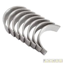 Bronzina da biela - Frontier - Uno Mille/147/Oggi/Spazio/Uno/Premio/Elba - motor 1050 1.0 1.5 alcool/gasolina - Stander - jogo - 22695