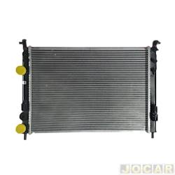 Radiador do motor - Magneti Marelli - <b>Fiat Palio Hatch ELX 1.6 mpi 4P de 1998 at 2000</b> - Idea 2006 at 2010 - para modelos com transmisso manual e ar condicionado - cada (unidade) - RMM1073RFT