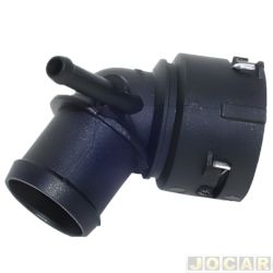 Conexo radiador - Jahu - <b>Volkswagen Fox Connect 1.6 8V I-Motion Total Flex 4P de 2018 at 2020</b> - Fox/CrossFox/SpaceFox 2003 at 2022 - cada (unidade) - 72336-0