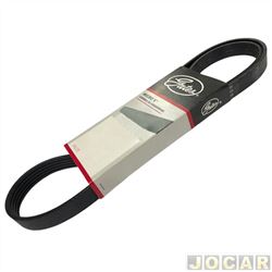 Correia com perfil Poly-V - Gates - <b>Fiat Stilo Sporting 1.8 8V Dualogic Flex de 2008 at 2011</b> - Classic 1.0 VHC 2003 at 2010 - Celta 1.0 2001 at 2016 - Corsa sedan 1.0 VHC 2000 at 2003 - GIR/ALT/ACD - cada (unidade) - 5PK1215
