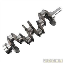 Virabrequim - <b>Kia Bongo Cabine Simples STD 2.5 TD TB-IC 4x2 cmbio manual de 2017 at 2023</b> - HR/Bongo 2013 at 2023 - ao forjado - cada (unidade)
