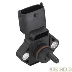 Sensor MAP - Hella - <b>Ford F-250 Cabine Simples XLT 4X2 3.9 MaxPower diesel de 2006 at 2012</b> - F-250 3.9 2006 at 2012 - cada (unidade) - 6PP013400011