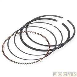 Anel de segmento - Frontier - <b>Chevrolet Corsa Hatch Joy 1.0 8V Flexpower 4P de 2005 at 2009</b> - Corsa 1.0 8V 2002 at 2007 - Celta 1.0 8V 2006 at 2011 - STD - medidas: 71,1 x 1,2 x 1,2 x 2,0 - cada (unidade) - 28736