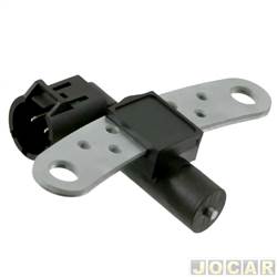 Sensor de rotao - Hella - <b>Renault Clio Hatch Expression 1.0 16V Hi-Flex 2P de 2005 at 2007</b> - Clio 1.0 8V e 16V 1999 at 2009 - Twingo 1.0 2000 at 2002 - Twingo 1.2 1993 at 1996 - cada (unidade) - 6PU009163641
