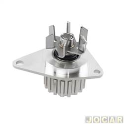 Bomba d'gua - Drivetec - <b>Peugeot 207 Hatch XR 1.4 8V Flex 2P de 2008 at 2014</b> - C3/206 1.4 2003 em diante - polia 18 dentes - cada (unidade) - 73999
