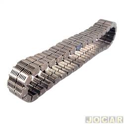 Corrente de transmisso - Frontier - <b>Mitsubishi L-200 Cabine Dupla Triton HPE 4X4 AT 3.5 V6 Flex de 2012 at 2017</b> - L200 2007 em diante motor - KB8T/5FMIT - TRACAO DA REDUZIDA / ELOS  GROSSOS - cada (unidade) - 927573