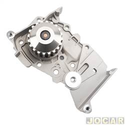 Bomba d'gua - Drivetec - <b>Renault Duster Expression 4X2 1.6 16V Hi-Flex 4P de 2011 at 2016</b> - Clio 1.6 16V 04/08 - Duster 1.6 16V 12 em diante - Megane 2006 at 2011 - Sandero 2008 em diante - Hi-Flex - cada (unidade) - 76588