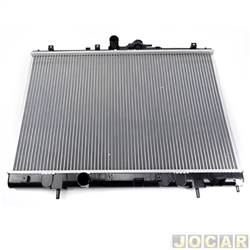 Radiador do motor - Frontier - <b>Mitsubishi Pajero TR4 4X2-MT 2.0 16V Flex 4P de 2009 at 2015</b> - Pajero TR4 2009 at 2015 - cmbio manual para modelos com ar condicionado - cada (unidade) - 74550