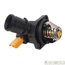 Vlvula termosttica - Drivetec - <b>Peugeot 208 Hatch Active 1.5 8V Flex 4P de 2013 at 2016</b> - C3/208 1.5 2013 em diante - C/ SENSOR / 103C - cada (unidade) - 74421