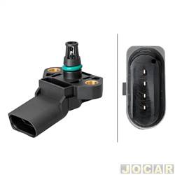 Sensor MAP - Hella - A3 1.4 2013 at 2016 - cada (unidade) - 6PP009400471