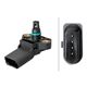 Sensor MAP - Hella - Audi A3 Sedan Ambiente 1.4 16V Turbo FSI Flex 4P de 2015 at 2018 - A3 1.4 2013 at 2016 - cada (unidade) - 6PP009400471