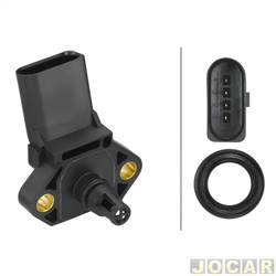Sensor MAP - Hella - Jetta 2.0 2010 at 2013 - cada (unidade) - 6PP009400551