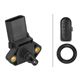 Sensor MAP - Hella - Audi A4 Sedan 2.0 20V Turbo FSI Multitronic 4P de 2006 at 2009 - Jetta 2.0 2010 at 2013 - cada (unidade) - 6PP009400551