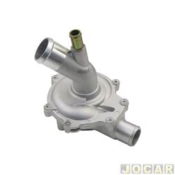 Bomba d'gua - Nakata - <b>Fiat Dobl Essence 1.8 16V Flex de 2011 at 2021</b> - Bravo/Dobl/Punto 1.8 16v 2011 at 2021 - motores E-torq sistema Melling com tampa - cada (unidade) - NKBA01767