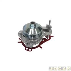 Bomba d'gua - Nakata - <b>Citron C3 Start Web 1.2 12V cmbio manual Flex 4P de 2016 at 2021</b> - C3 2013 em diante - com junta metlica - cada (unidade) - NKBA08809